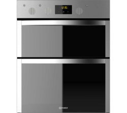 INDESIT Aria DDU 5340 C IX Electric Double Oven - Stainless Steel